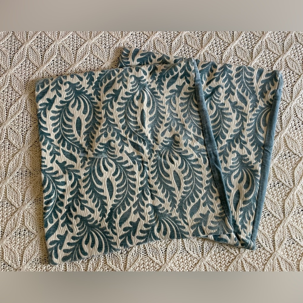 Pier 1 peacock pillow case Bundle